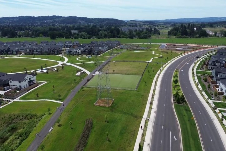 Cornelius Pass Road Bridge in Hillsboro connects Reed’s Crossing and Butternut Creek.