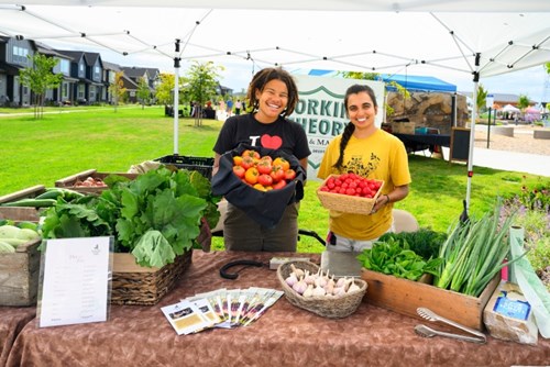 Local farmers show off their produce at Hillsboro Farmers’ Market at Reed’s Crossing.